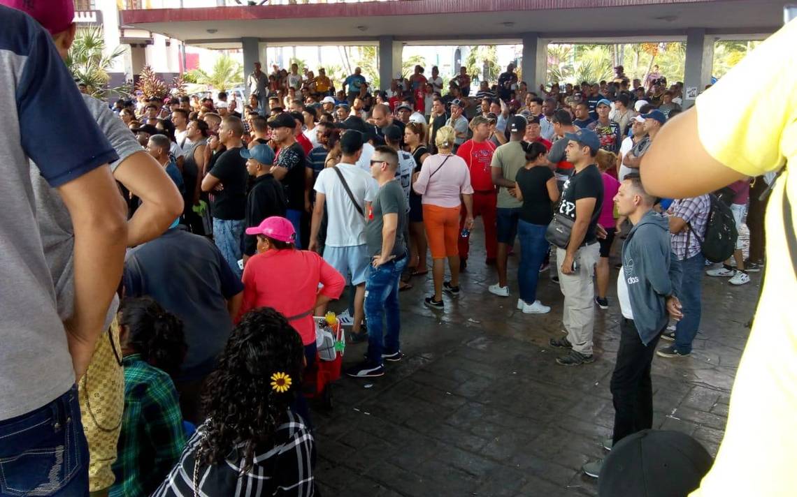 Caravana de cubanos sale de Chiapas rumbo a EU El Sol de M xico